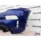 Fiat 500 Abarth 595 2016-2022 Rear Bumper Blue + Difuser No Pdc Genuine [f512]