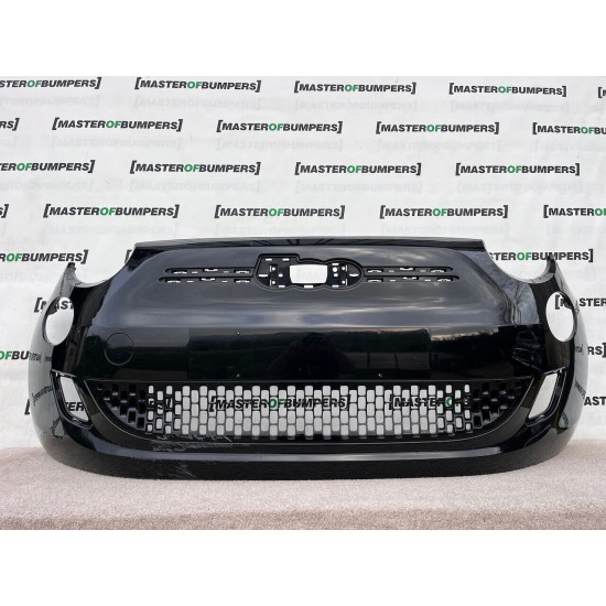 Fiat 500e Electric Icon Passion 2021-on Front Bumper Black No Pdc Genuine [f518]