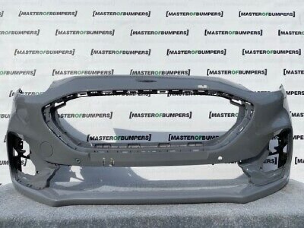 Ford Puma St Line Phev Mk3 2019-on Front Bumper Grey 6 Pdc Genuine [f801]