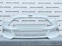 Ford Focus St Face Lifting Mk3 2014-2018 Front Bumper In White Genuine [f851]