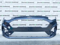 Ford Fiesta St Zetec S Mk10 2017-2020 Front Bumper In Blue Genuine [f854]