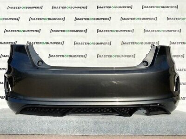 Ford Fiesta St Lin Zetec S Mk7 2017-2021 Rear Bumper With Difuser Genuine [f930]