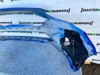 Ford Focus St St Line Mk4 2018-on Front Bumper In Blue No Pdc Genuine [f944]