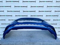 Ford Focus St St Line Mk4 2018-on Front Bumper In Blue No Pdc Genuine [f944]