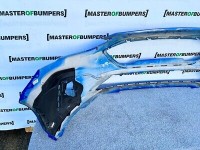 Ford Focus St St Line Mk4 2018-on Front Bumper In Blue No Pdc Genuine [f944]