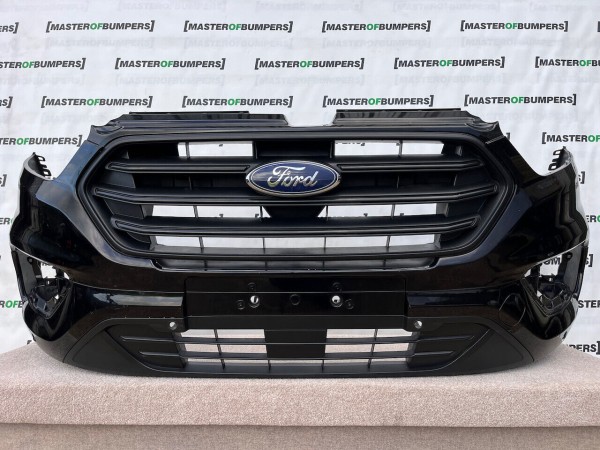 Ford Transit Custom Tourneo 2018-2023 Front Bumper W/grille 4 Pdc Genuine [f326]