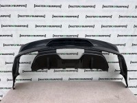 Ford Mustang Gt V8 5.0 Cabrio Coupe 2015-2019 Rear Bumper Pdc Genuine [f206]