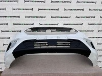 Ford Transit Custom Trend 2018-2022 Front Bumper White 4 Pdc Genuine [f513]