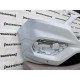 Ford Transit Custom Trend 2018-2022 Front Bumper White 4 Pdc Genuine [f513]