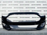 Ford Mondeo Zetec S Mk5 2015-2018 Front Bumper In Black 6 X Pdc Genuine [f806]