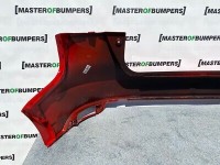 Ford Focus St Line Mk5 2014-2018 Rear Bumper In Red Genuine [f848]