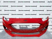 Ford Puma St Line Phev Mk3 2019-on Front Bumper In Red 4 X Pdc Genuine [f887]