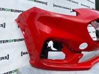 Ford Puma St Line Phev Mk3 2019-on Front Bumper In Red 4 X Pdc Genuine [f887]