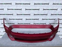 Ford Mustang Gt Mk6 2015-2018 Front Bumper Red Genuine [f28]