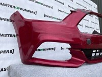 Ford Mustang Gt Mk6 2015-2018 Front Bumper Red Genuine [f28]