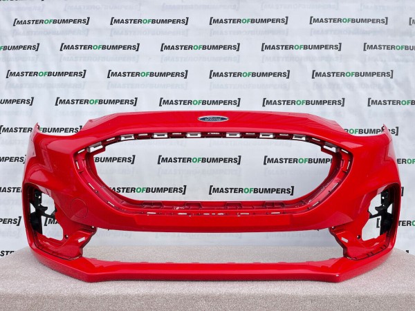 Ford Puma St Line Phev Mk3 2019-on Front Bumper Red No Pdc Genuine [f203]