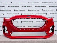 Ford Puma St Line Phev Mk3 2019-on Front Bumper Red No Pdc Genuine [f203]