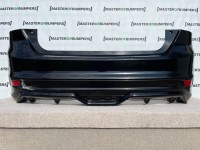 Ford Focus Mk3 2011-2014 Rear Bumper With Diffuser No Pdc Genuine [f314]