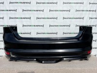 Ford Focus Mk3 2011-2014 Rear Bumper With Diffuser No Pdc Genuine [f314]