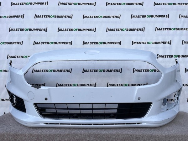 Ford S Max Titanium St Line 2015-2020 Front Bumper 4 Pdc Genuine [f265]