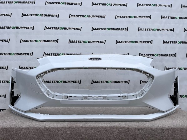 Ford Focus Se Titanium Mk4 2018-on Front Bumper White 6 Pdc Genuine [f345]