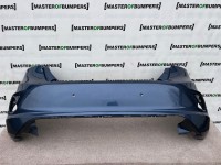 Ford Fiesta St Lin Zetec S Mk7 2017-2021 Rear Bumper 4 Pdc Genuine [f377]