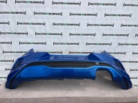 Ford Puma St Line X Titanium Suv 2019-2023 Rear Bumper Blue 6 Pdc Genuine [f465]