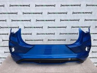 Ford Puma St Line X Titanium Suv 2019-2023 Rear Bumper Blue 6 Pdc Genuine [f465]