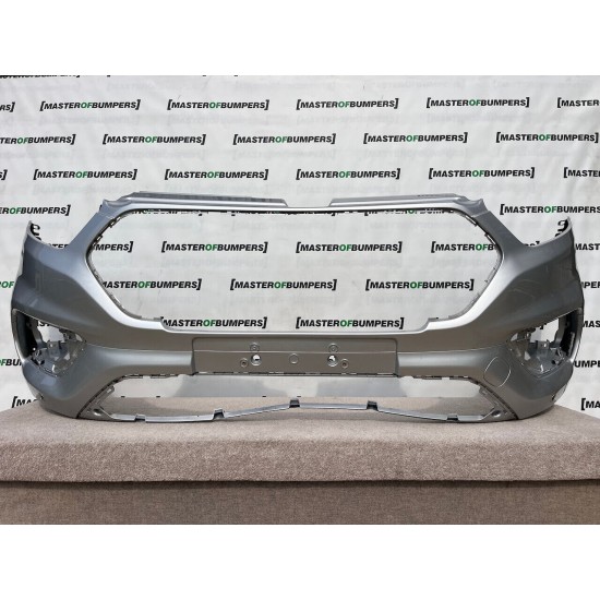 Ford Transit Custom Trend 2018-2022 Front Bumper Silver 4 Pdc Genuine [f469]