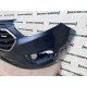 Ford Transit Custom Trend 2018-2022 Front Bumper Blue 4 Pdc Genuine [f471]