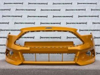 Ford Focus St Mk3 Facelift 2014-2018 Front Bumper + Jets Genuine [f488]