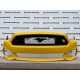 Ford Mustang Gt Mk6 Coupe Cabrio 2015-2018 Front Bumper + Grille Genuine [f486]