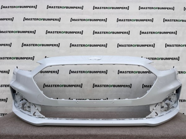 Ford Mondeo St Line Mk4 Lift 2018-2022 Front Bumper White 4 Pdc Genuine [f519]