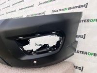 Ford Transit Van Mk8 2018-2024 Front Bumper Textured 4 Pdc Genuine [f564]