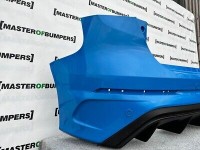 Ford Focus Rs 2016-2019 Rear Bumper In Blue 4 Pdc Genuine [f994]