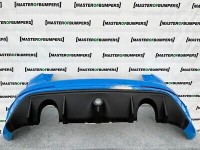 Ford Focus Rs 2016-2019 Rear Bumper In Blue 4 Pdc Genuine [f994]