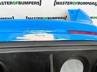 Ford Focus Rs 2016-2019 Rear Bumper In Blue 4 Pdc Genuine [f994]