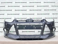 Ford Focus Zetec S Titanium S 2011-2014 Front Bumper Grey 6 Pdc Genuine [f130]