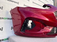 Ford Focus St Mk4 Hatchback Estate 2018-on Front Bumper Red 6 Pdc Genuine [f186]