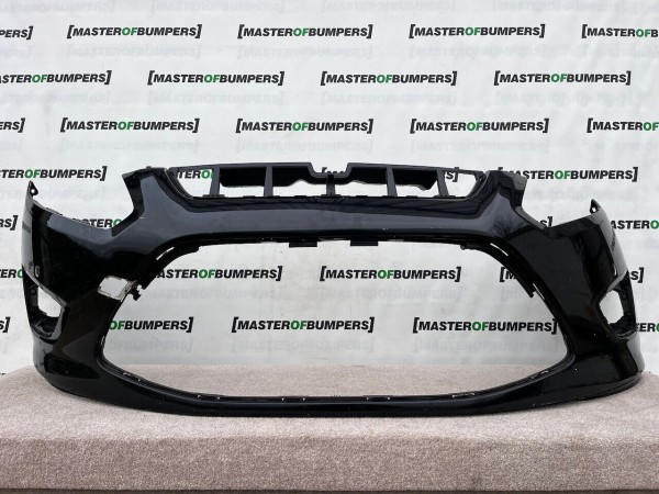 Ford C Max Mk2 2010-2015 Front Bumper Black 6 Pdc Genuine [f378]