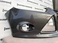 Ford Focus Zetec S Titanium S 2011-2014 Front Bumper Grey No Pdc Genuine [f371]