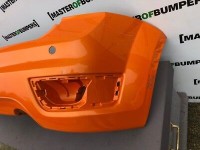 Ford Focus St 2005-2008 Rear Bumper In Orange Genuine [f282]