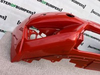 Honda Jazz Mk3 V Tec 2015-2018 Front Bumper Red 4 Pdc Genuine [g499]