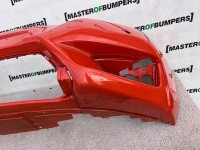 Honda Jazz Mk3 V Tec 2015-2018 Front Bumper Red 4 Pdc Genuine [g499]