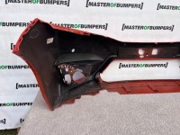 Honda Jazz Mk3 V Tec 2015-2018 Front Bumper Red 4 Pdc Genuine [g499]