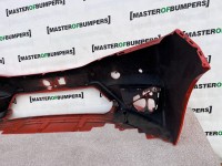 Honda Jazz Mk3 V Tec 2015-2018 Front Bumper Red 4 Pdc Genuine [g499]