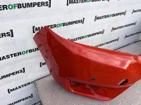 Honda Jazz Mk3 V Tec 2015-2018 Front Bumper Red 4 Pdc Genuine [g499]