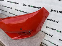 Honda Jazz Mk3 V Tec 2015-2018 Front Bumper Red 4 Pdc Genuine [g499]