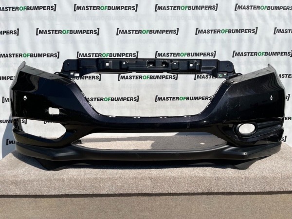 Honda Hr-v Sport I-dtec I-vtec 2015-2018 Front Bumper 4 Pdc Genuine [g365]