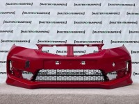 Honda Jazz Sport Mk2 Facelift 2010-2013 Front Bumper Red Genuine [g418]